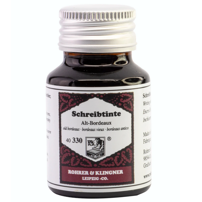 Rohrer & Klingner Fountain Pen Ink - Alt Bordeaux - The Ink Shoppe Philippines