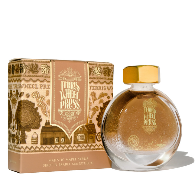 Ferris Wheel Press Fountain Pen Ink - Majestic Maple Syrup - The Ink Shoppe Philippines