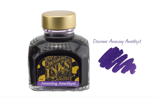 Diamine Fountain Pen Ink - Amazing Amethyst - The Ink Shoppe Philippines