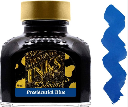 Diamine Fountain Pen Ink - Presidential Blue - The Ink Shoppe Philippines