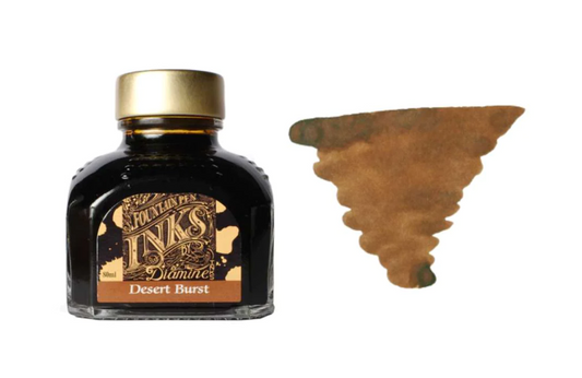 Diamine x Gibson Guitars Fountain Pen Ink - Desert Burst - The Ink Shoppe Philippines