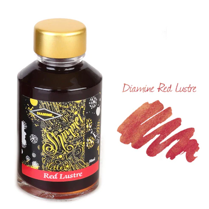 Diamine Shimmer-tastic Fountain Pen Ink - Brandy Dazzle - The Ink Shoppe Philippines