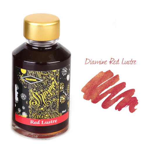 Diamine Shimmer-tastic Fountain Pen Ink - Brandy Dazzle - The Ink Shoppe Philippines