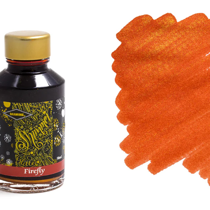 Diamine Shimmer-tastic Fountain Pen Ink - Firefly - The Ink Shoppe Philippines