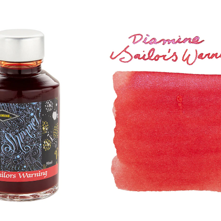 Diamine Shimmer-tastic Fountain Pen Ink - Sailor's Warning - The Ink Shoppe Philippines