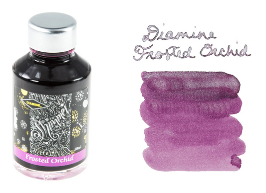 Diamine Shimmer-tastic Fountain Pen Ink - Frosted Orchid - The Ink Shoppe Philippines