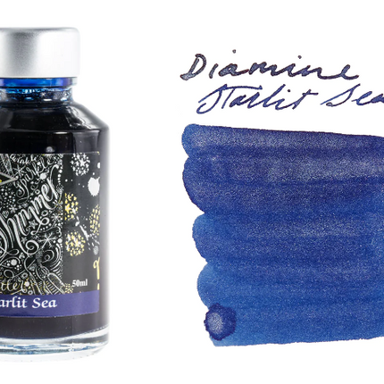 Diamine Shimmer-tastic Fountain Pen Ink - Starlit Sea - The Ink Shoppe Philippines