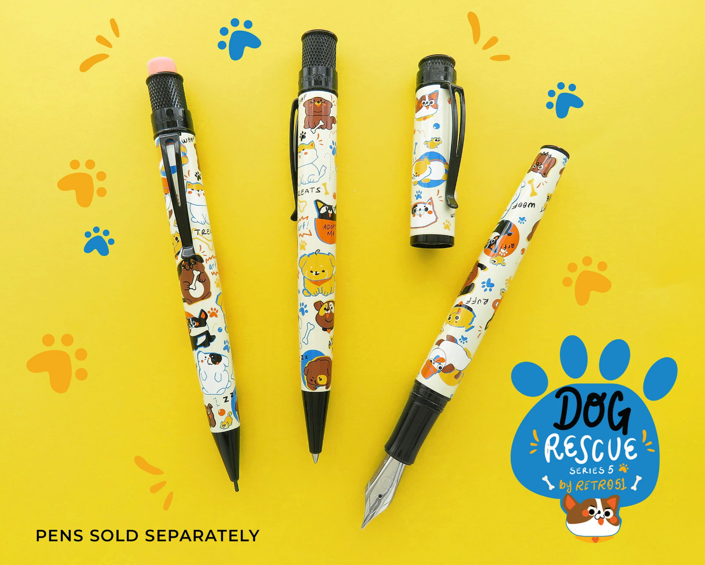 Retro 1951 - Tornado Dog Rescue Series 5 Ballpoint Pen - The Ink Shoppe Philippines