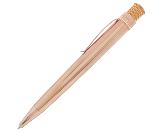 Retro 1951 - Tornado Vintage Metalsmith Raw Copper Rollerball Pen - The Ink Shoppe Philippines