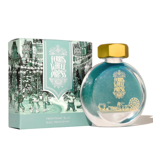 Ferris Wheel Press Fountain Pen Ink - Frontenac Blue - The Ink Shoppe Philippines