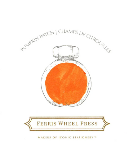 Ferris Wheel Press Fountain Pen Ink - Pumpkin Patch - The Ink Shoppe Philippines