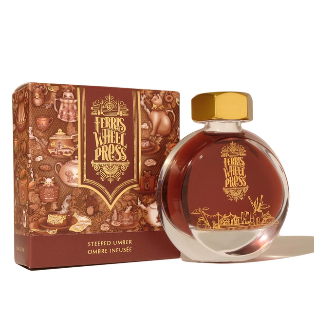 Ferris Wheel Press Fountain Pen Ink - Steeped Umber - The Ink Shoppe Philippines