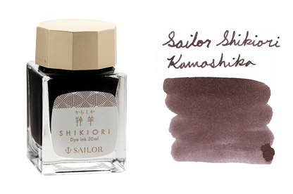 Sailor Shikiori Landscape Fountain Pen Ink - Kamoshika