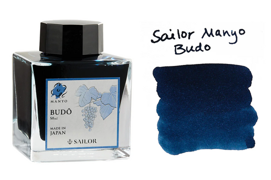 Sailor Manyo Fountain Pen Ink - Budo