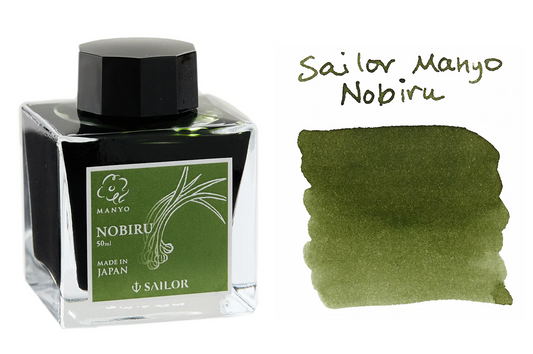 Sailor Manyo Fountain Pen Ink - Nobiru