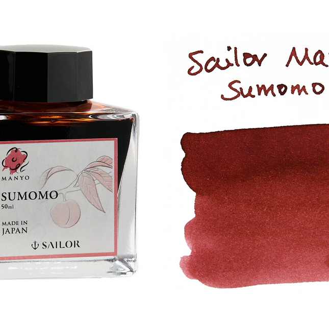 Sailor Manyo Fountain Pen Ink - Sumomo