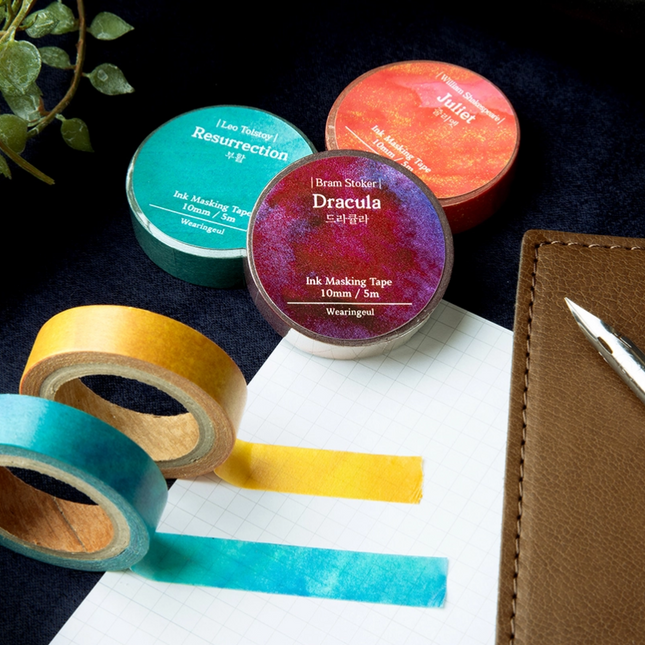 Wearingeul Ink Masking Tape Full Roll