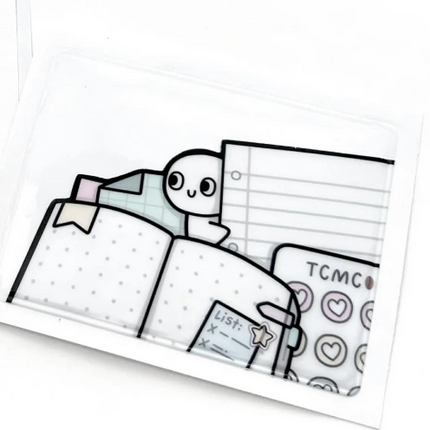 The Coffee Monsterz Co. Adhesive Sticky Pocket