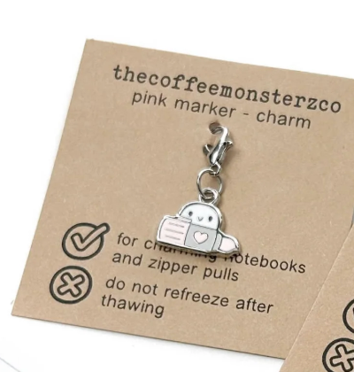 The Coffee Monsterz Lobster Clasp Charm