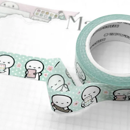 The Coffee Monsterz Co. Washi Tape FULL ROLL