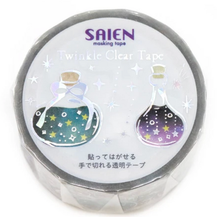 Saien Twinkle Clear Tape FULL Roll