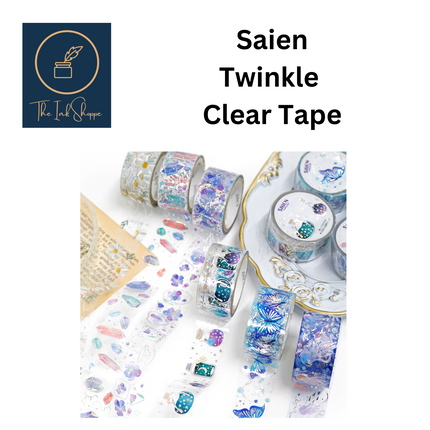 Saien Twinkle Clear Tape FULL Roll