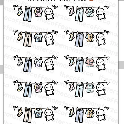 The Coffee Monsterz Co. Emoti Stickers