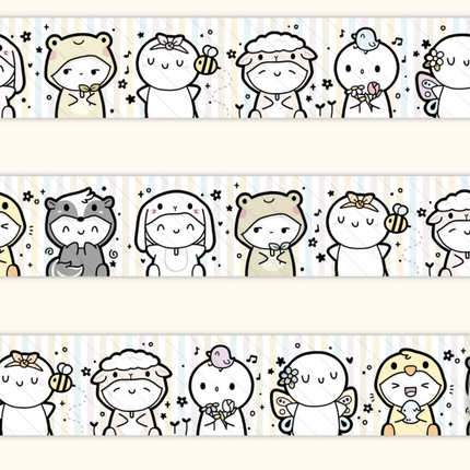 The Coffee Monsterz Co. Washi Tape FULL ROLL