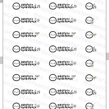 The Coffee Monsterz Co. Sticker Sheet