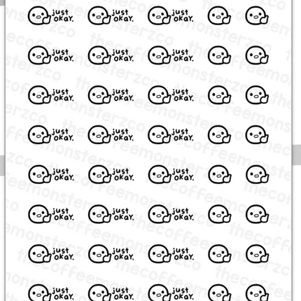 The Coffee Monsterz Co. Sticker Sheet