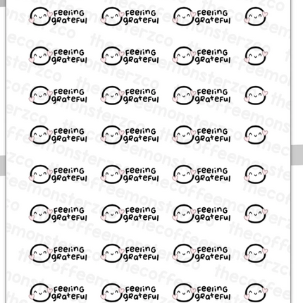 The Coffee Monsterz Co. Sticker Sheet