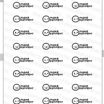 The Coffee Monsterz Co. Sticker Sheet