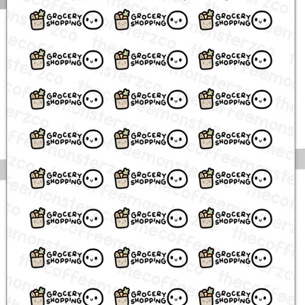 The Coffee Monsterz Co. Sticker Sheet