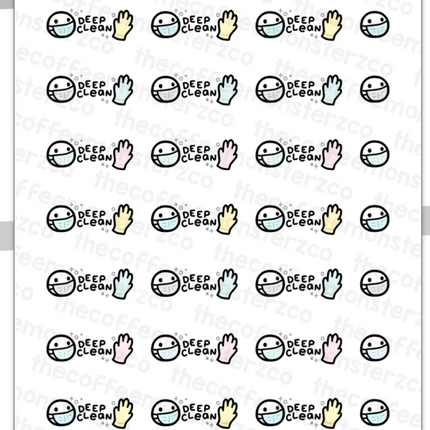 The Coffee Monsterz Co. Sticker Sheet