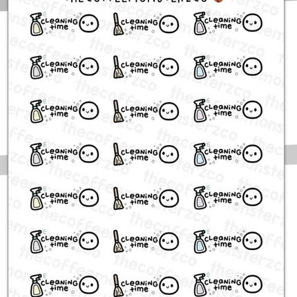 The Coffee Monsterz Co. Sticker Sheet