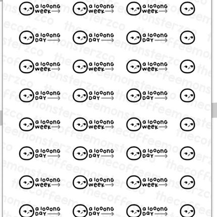 The Coffee Monsterz Co. Sticker Sheet