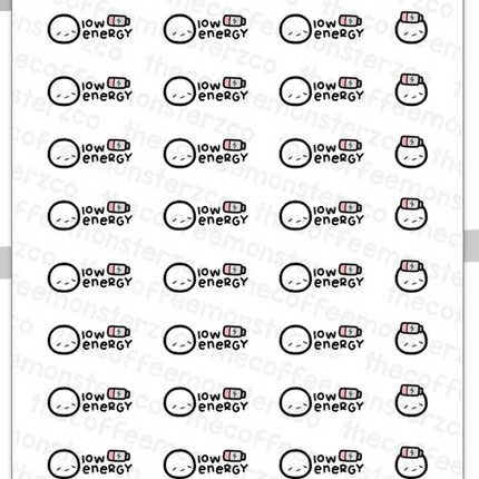 The Coffee Monsterz Co. Sticker Sheet