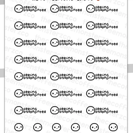 The Coffee Monsterz Co. Sticker Sheet