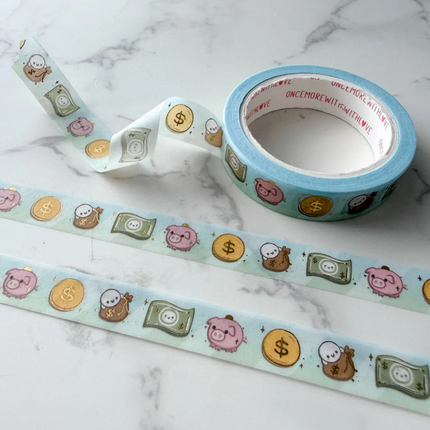 ONCE MORE WITH LOVE Washi Tape in Full Roll