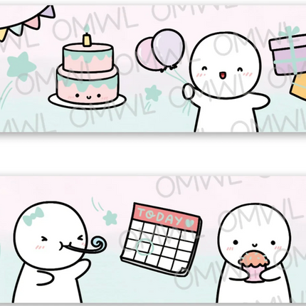 ONCE MORE WITH LOVE Washi Tape in Full Roll