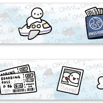 ONCE MORE WITH LOVE Washi Tape in Full Roll