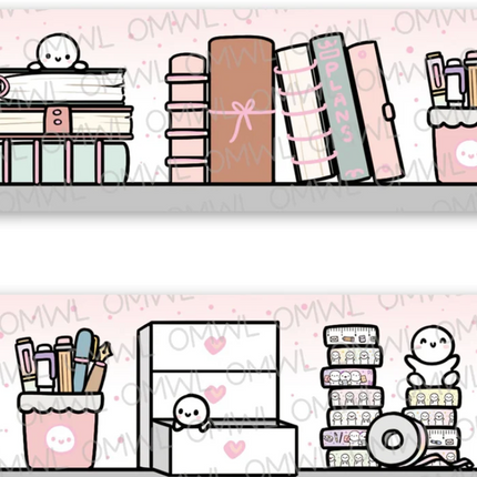ONCE MORE WITH LOVE Washi Tape in Full Roll