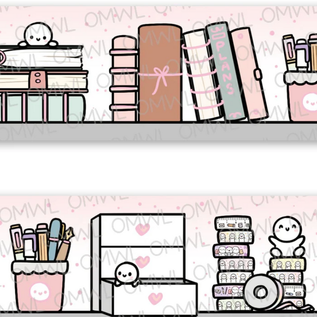 ONCE MORE WITH LOVE Washi Tape in Full Roll