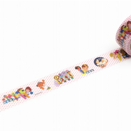 MT x PEZ 18mm x 7m FULL Roll Washi Tape