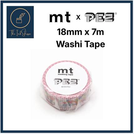 MT x PEZ 18mm x 7m FULL Roll Washi Tape
