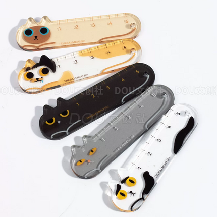 THEBAI Studio Cat Ruler