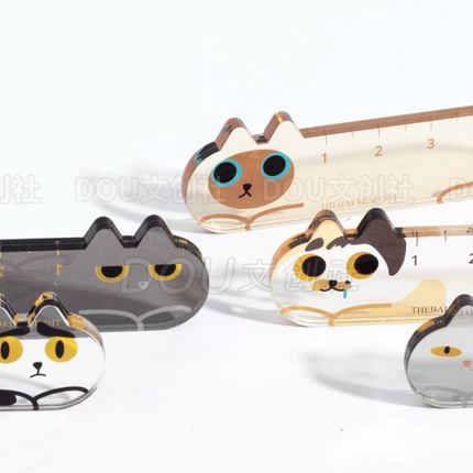 THEBAI Studio Cat Ruler