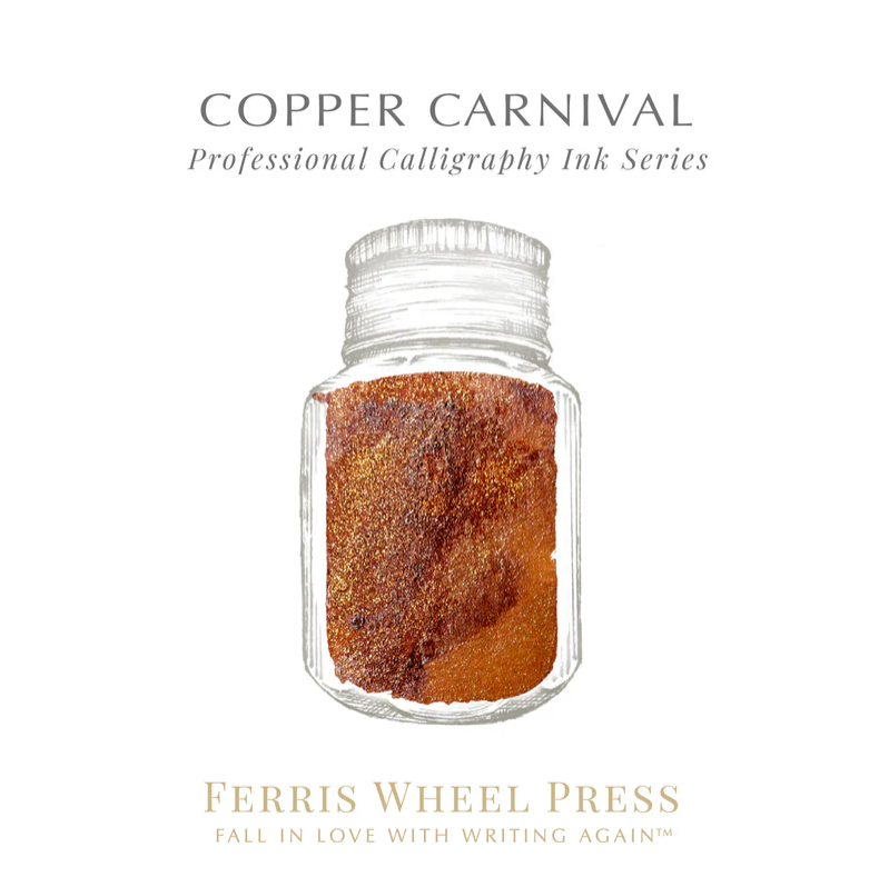 Ferris Wheel Press Calligraphy Ink - Copper Carnival