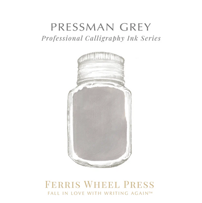 Ferris Wheel Press Calligraphy Ink - Pressman Grey