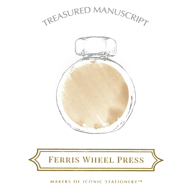 Ferris Wheel Press x Ginza Tsutaya Fountain Pen Ink - Treasured Manuscript